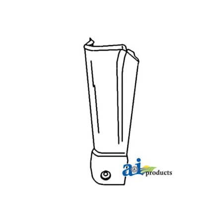 A & I Products Side Panel, Front Lower (LH) 25" x10" x3" A-C3NN16653B